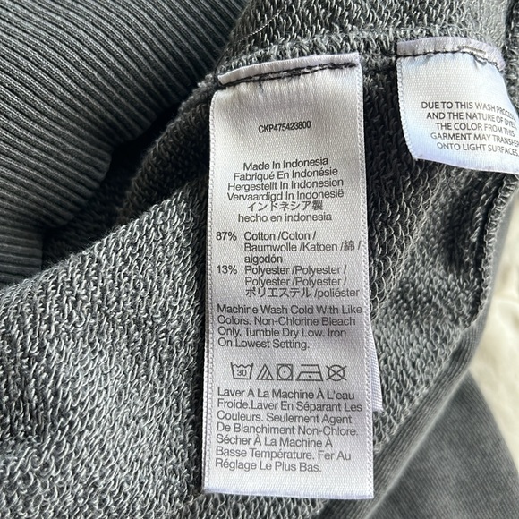 Madewell Oversized Gray Hoodie - Picture 6 of 7